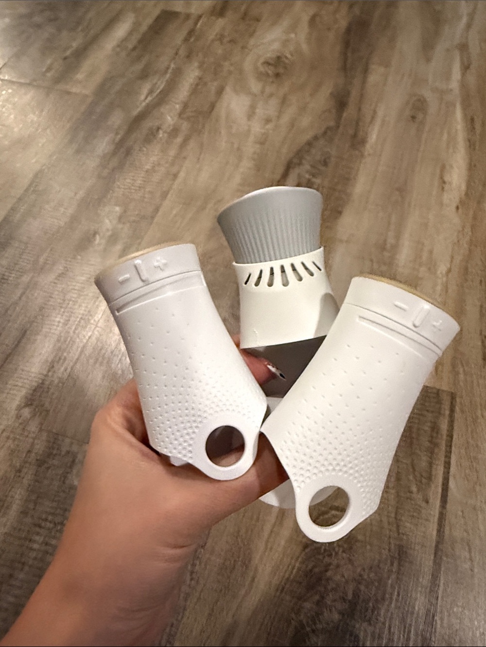 White Home Fragrance Diffuser Replacement Caps - White